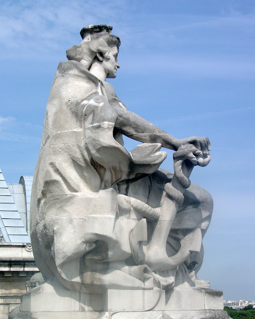 La Ville de Nantes by Jean-Antoine Injalbert, Musée d'Orsay, Paris