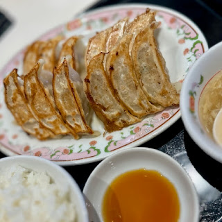 餃子の王将で餃子定食