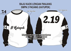 BAJU KAOS RAGLAN SMP 2 PADANG