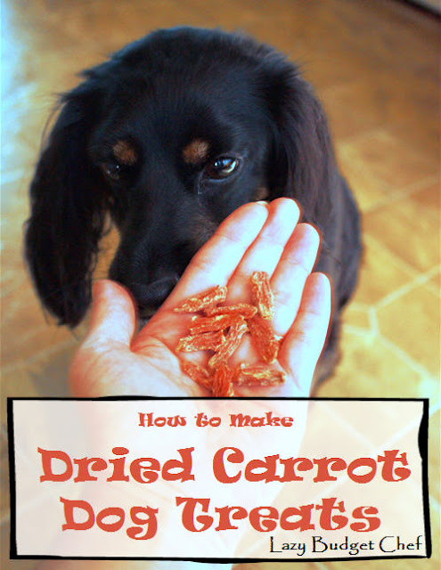 how to make carrot dog treats