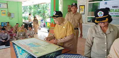 Deklarasi Sekolah Ramah Anak SMA N 1 Minggir