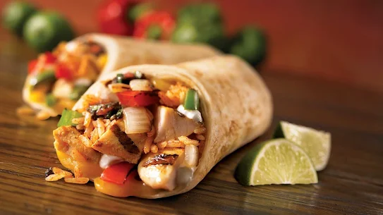 Delicioso burrito mexicano