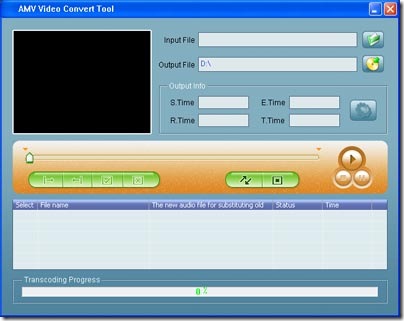 AMP video converter tool