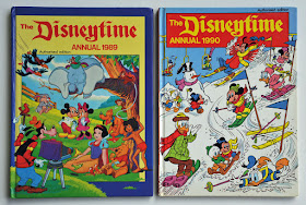 The British "The Disneytime Annual" 1989 and 1990