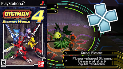 Digimon World 4 (USA) PS2 ISO For Android Mobile