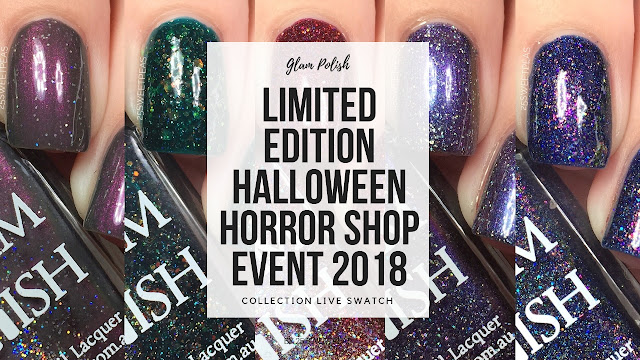 Glam Polish Limited Edition Halloween Horror Shop Polishes