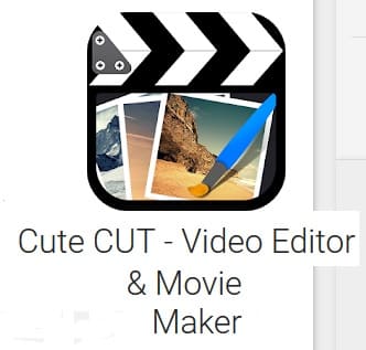برنامج تصميم فيديوهات للموبايل للاندرويد Cute Cut Pro