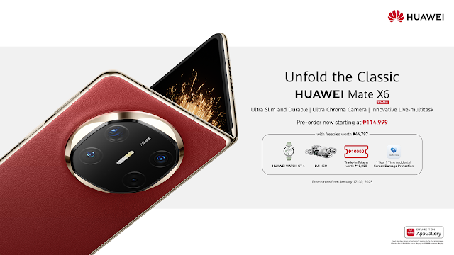 Unfold Tough, Flawless Design and Groundbreaking Photography Features: Pre-Order the HUAWEI Mate X6 Today