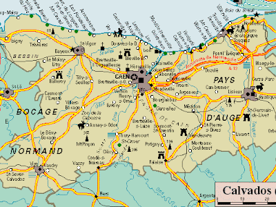 Divers carte détaillée du calvados 14 577593-Carte détaillée du calvados 14