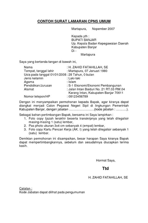 Contoh Surat Rekomendasi Siap Menerima Pegawai  Delinewstv