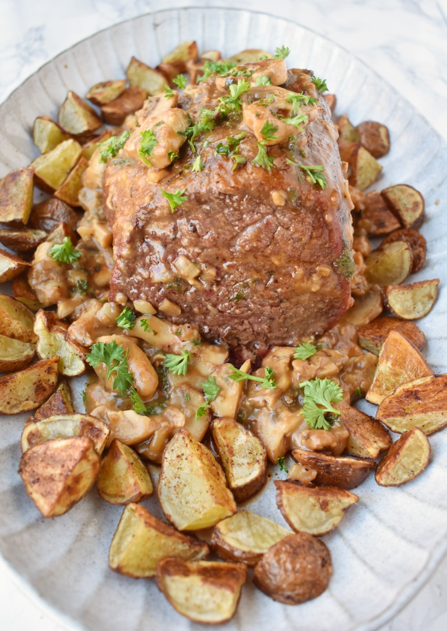 Steak Marsala with Mushrooms