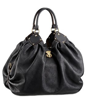 Louis Vuitton Mahine Leather Hobo Handbag