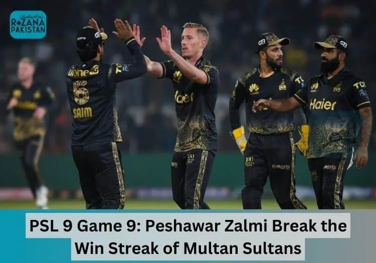 Peshawar Celebrating Win Against Multan Sultan