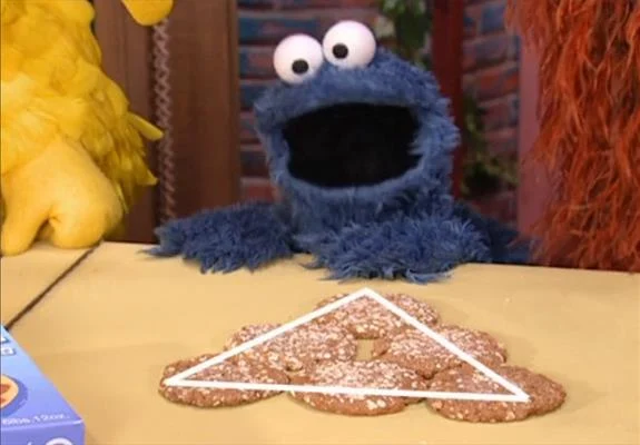 C is for Cookie Monster Sesame Street