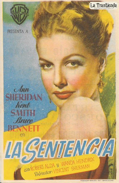 La Sentencia - Programa de Cine - Ann Sheridan - Kent Smith