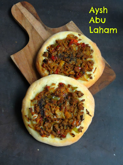 Aysh Abu Laham, Vegan Saudi Mini Pizza