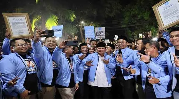 Komitmen Lanjutkan Program Jokowi, Prabowo Optimis Potensi Ekonomi Indonesia Terbesar Keempat Dunia