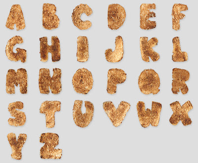 Toasters   on How Can You Not Love A Font Made Of Toast