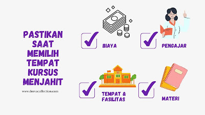 tempat kursus menjahit di surabaya dan biayanya