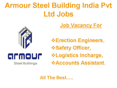Armour Steel Building India Pvt Ltd Jobs