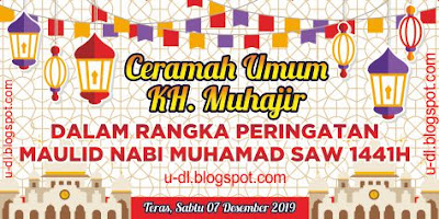 download Banner Pengajian Umum maulid cdr