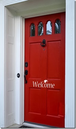 Welcome Vinyl- White
