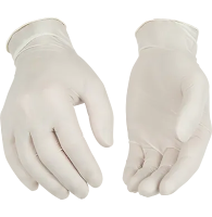 Disposable hand gloves