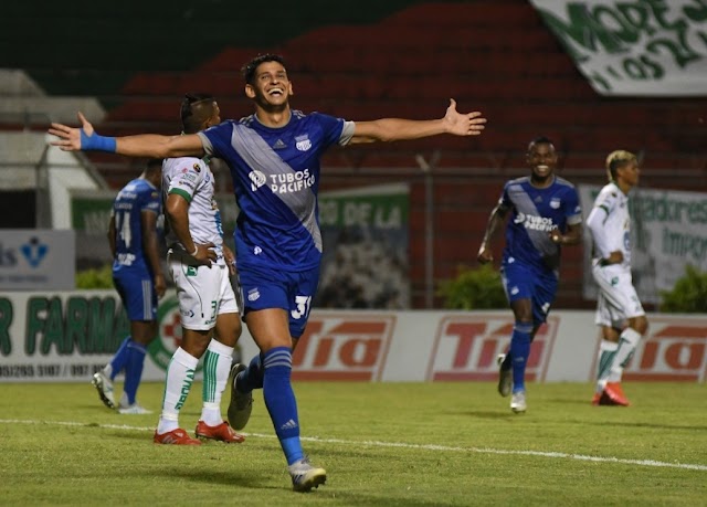 Emelec goleó con un contundente 6-0 a Liga de Portoviejo en el Reales Tamarindos