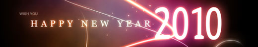 Banner Happy New Year 2010