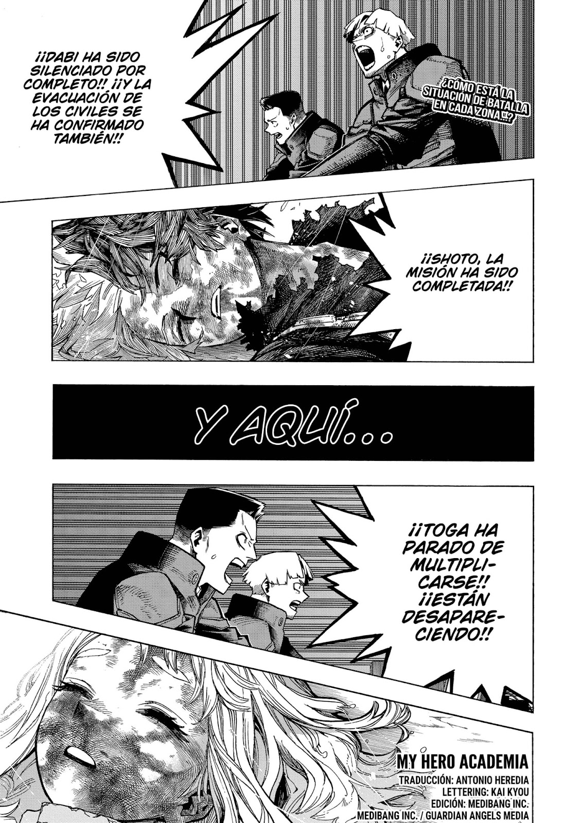 Boku no Hero Academia: Chapter 402 - Page 1