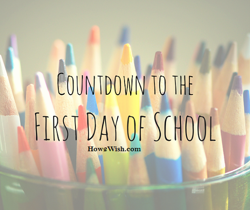 First Day Of School Quotes Greetings Messages How2wish