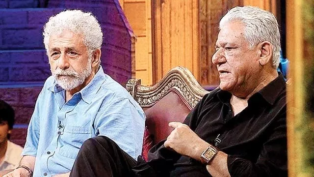 Naseeruddin Shah - Om Puri bollywood best friends