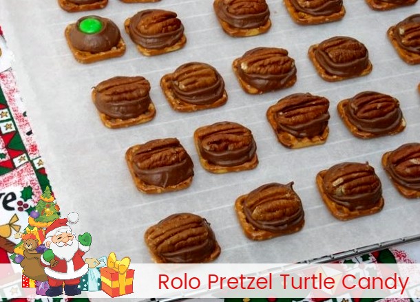 Didn't have Rolos for turtle recipe so used Riesens. Worked! : r/candy