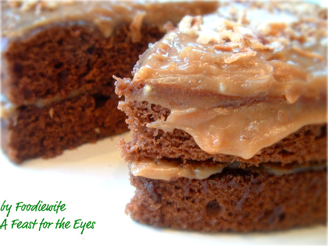 A Feast for the Eyes: Guilt-free German Chocolate Cake ...