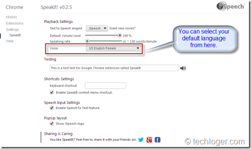 SpeakIt-custom-settings
