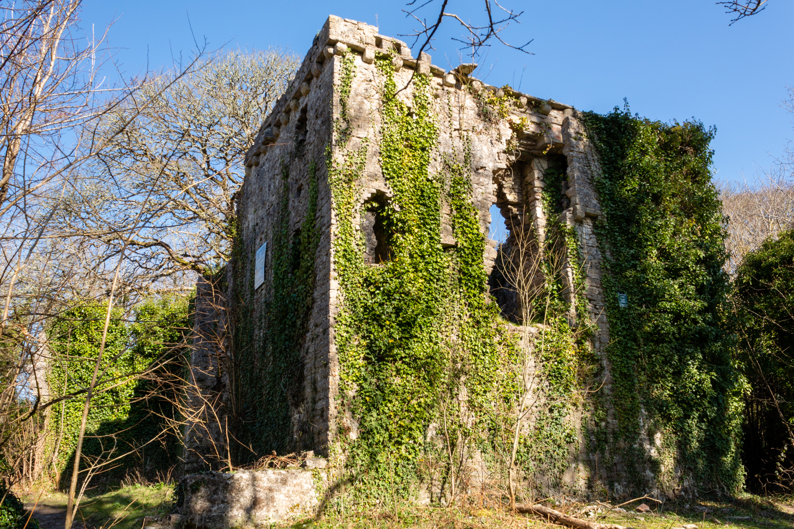 Candelston Castle - Original building