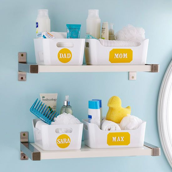 LOVELY DIY BATHROOM STORAGE IDEAS