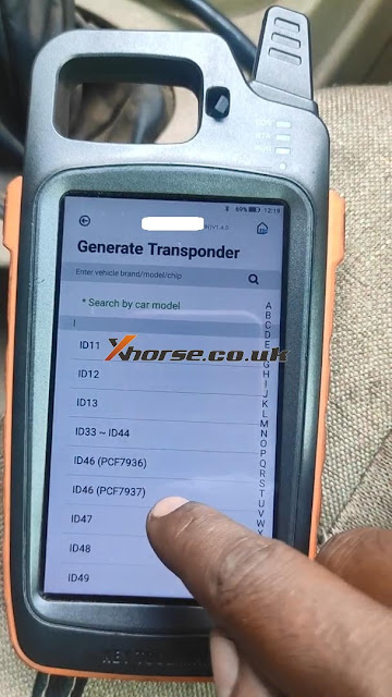 Generate Super Chip ID47 using Xhorse VVDI Key Tool Max 02