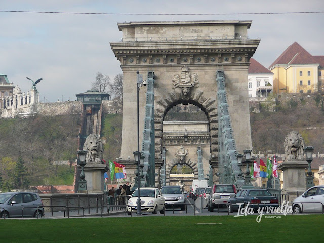 Puente de las Cadenas en Budapest