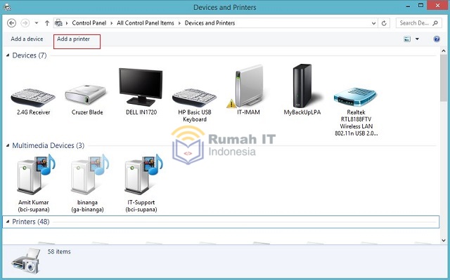 3 Cara Sharing Printer Melalui Jaringan