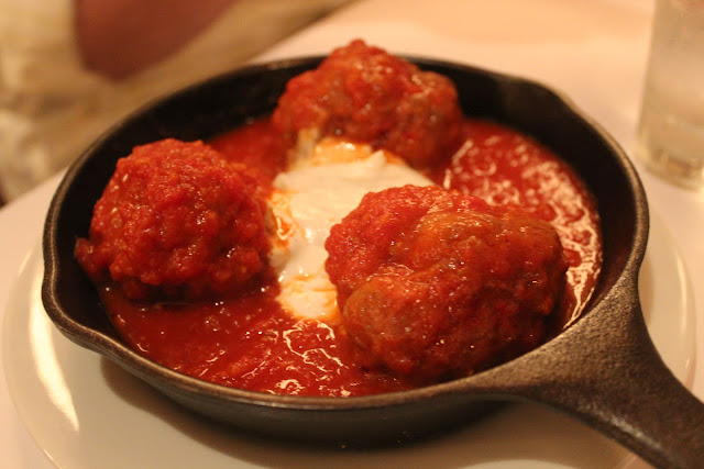 Meatballs at Ballo at Mohegan Sun