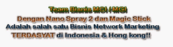 Sukses, Bersama, Bisnis, MCI, Nano, Spray