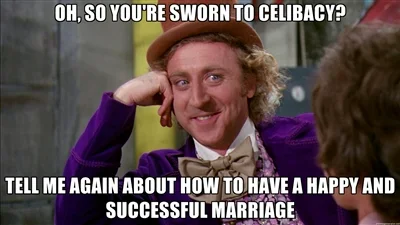celibacy and marriage , the difference