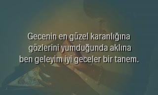 Resimli İyi Geceler Sözleri