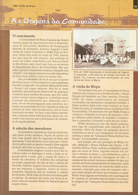 PROGRAMAÇÃO DAS FESTIVIDADES DE N. SRA. DAS GRAÇAS - 2005 - PAG 11