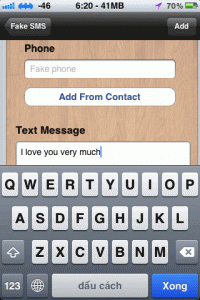 screenshot 1 FakeMyi v1.5