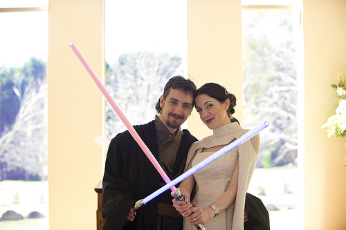 Star Wars themed wedding I