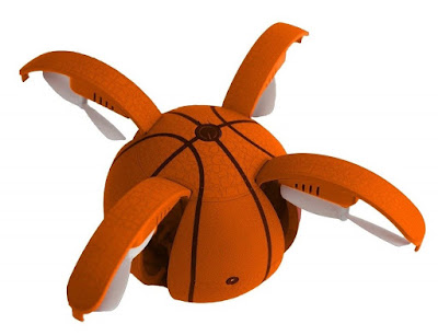 Zcadoo Basketball RC Drone Is Mini Basketball That Can Transforms Into A Flying Drone