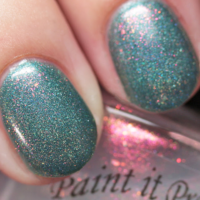 Paint It Pretty Polish Baby It's Cold Outside over Christmas Cheer