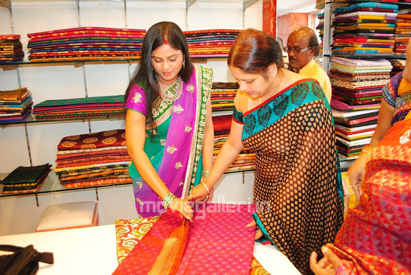 Jayasudha Launches La Celeb Vastra Mandir Showroom in Hyderabad film pics